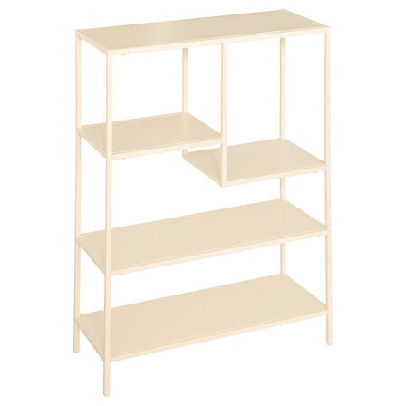 Atmosphera Boekenkast Gota 5 niveaus - 75x30x101cm - Beige