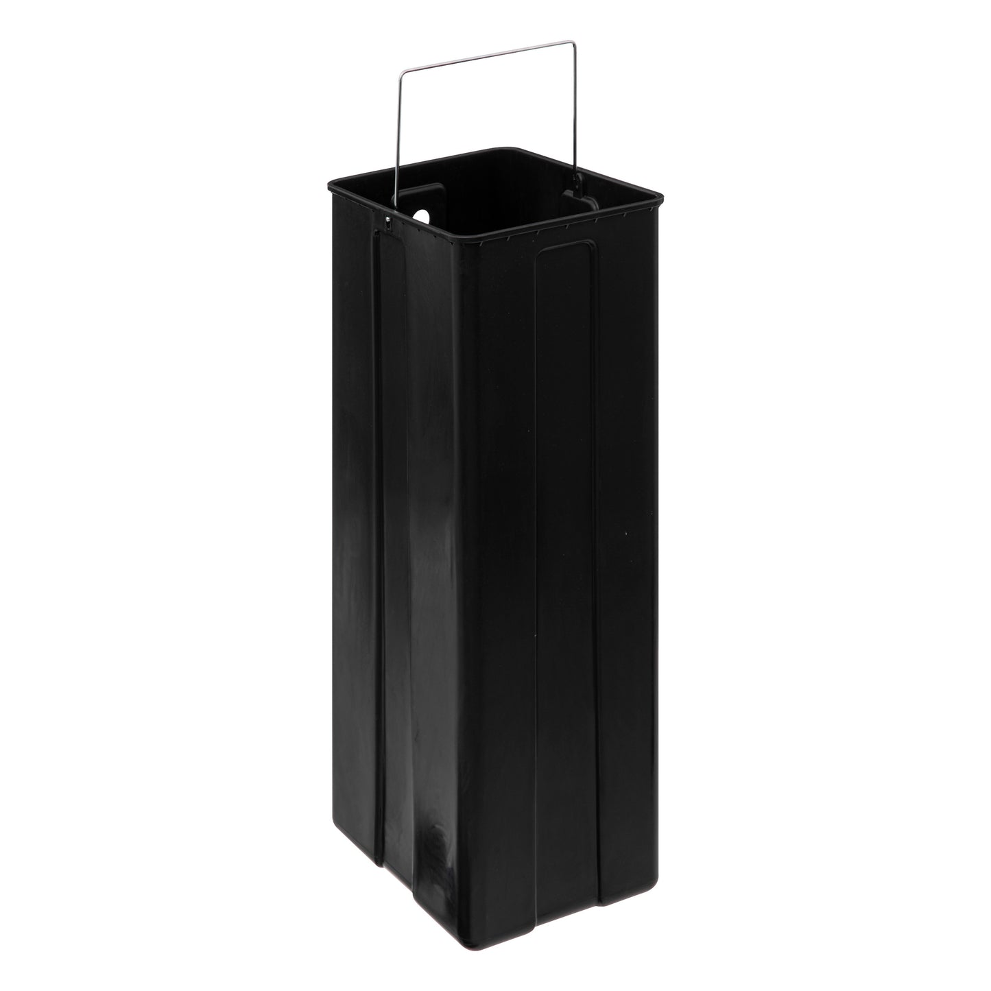 5Five Waste Bin Ariane - Metal 30L+30L - Black