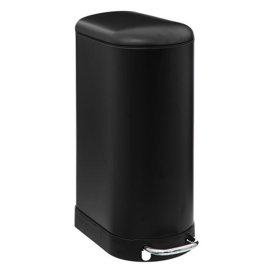 5Five Garbage bin black - Soft Close - Removable bucket - 30L - Waste bin