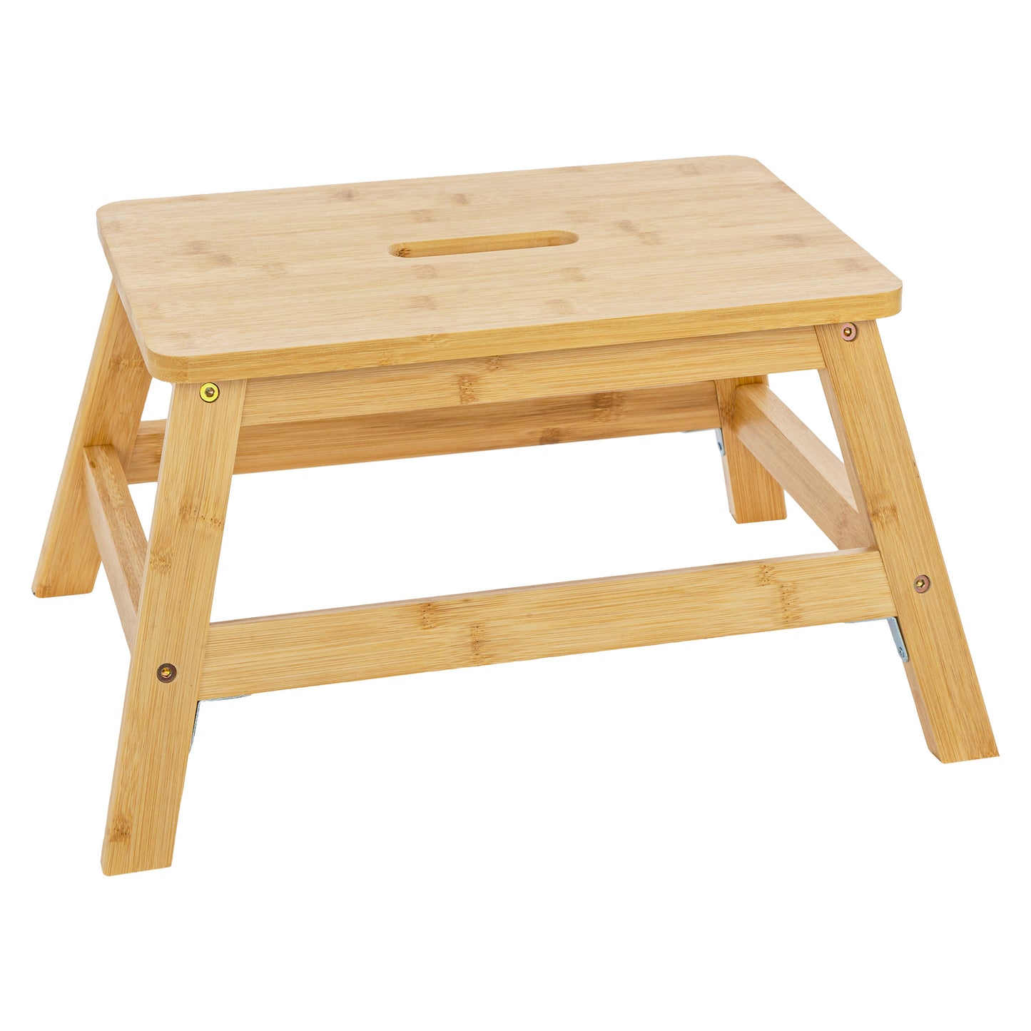 5Five Step stool bamboo black - 2 Layers - Step - 2 Steps - Step - Stool