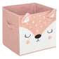 Atmosphera Kids Storage box / storage Square - Velvet pink - 29 x 29 cm