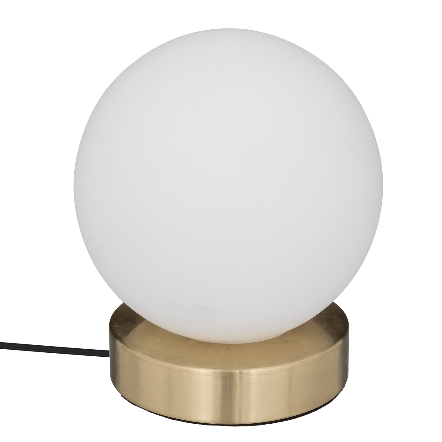 Atmosphera Lampe de Table Dris D15x17cm - Blanc/Or - E14