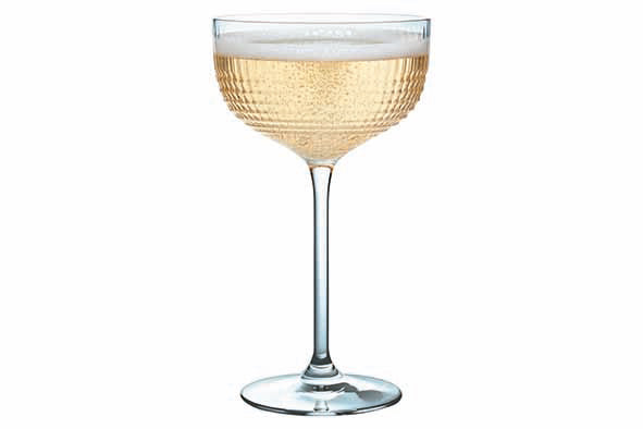Cosy & Trendy Disco Champagneglas - Set van 6 stuks - 21cl