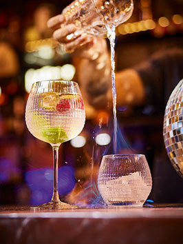 Cosy & Trendy Disco Tumblerglas - Set van 6 stuks - 38cl