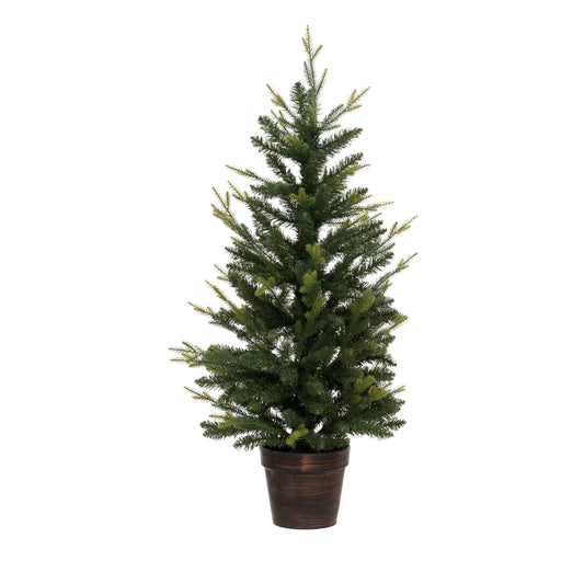 Fééric Lights and Christmas Christmas tree - Ø50xH100cm - Christmas decoration - Green