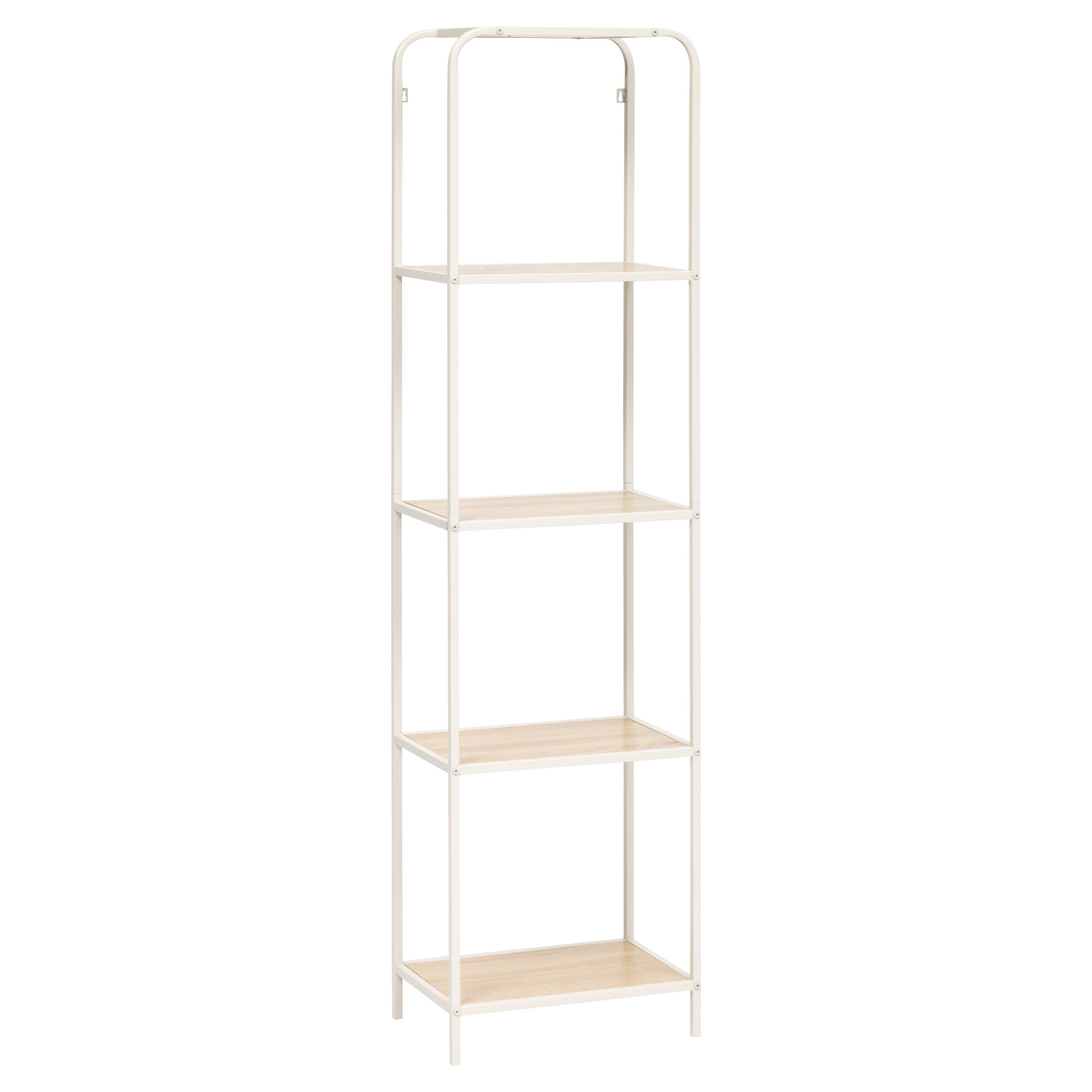 5Five Curvy Rekje 4 niveaus - 45x30x170cm - Beige