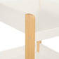 Atmosphera Kids Baby changing table - 75x55x117cm - White/Natural