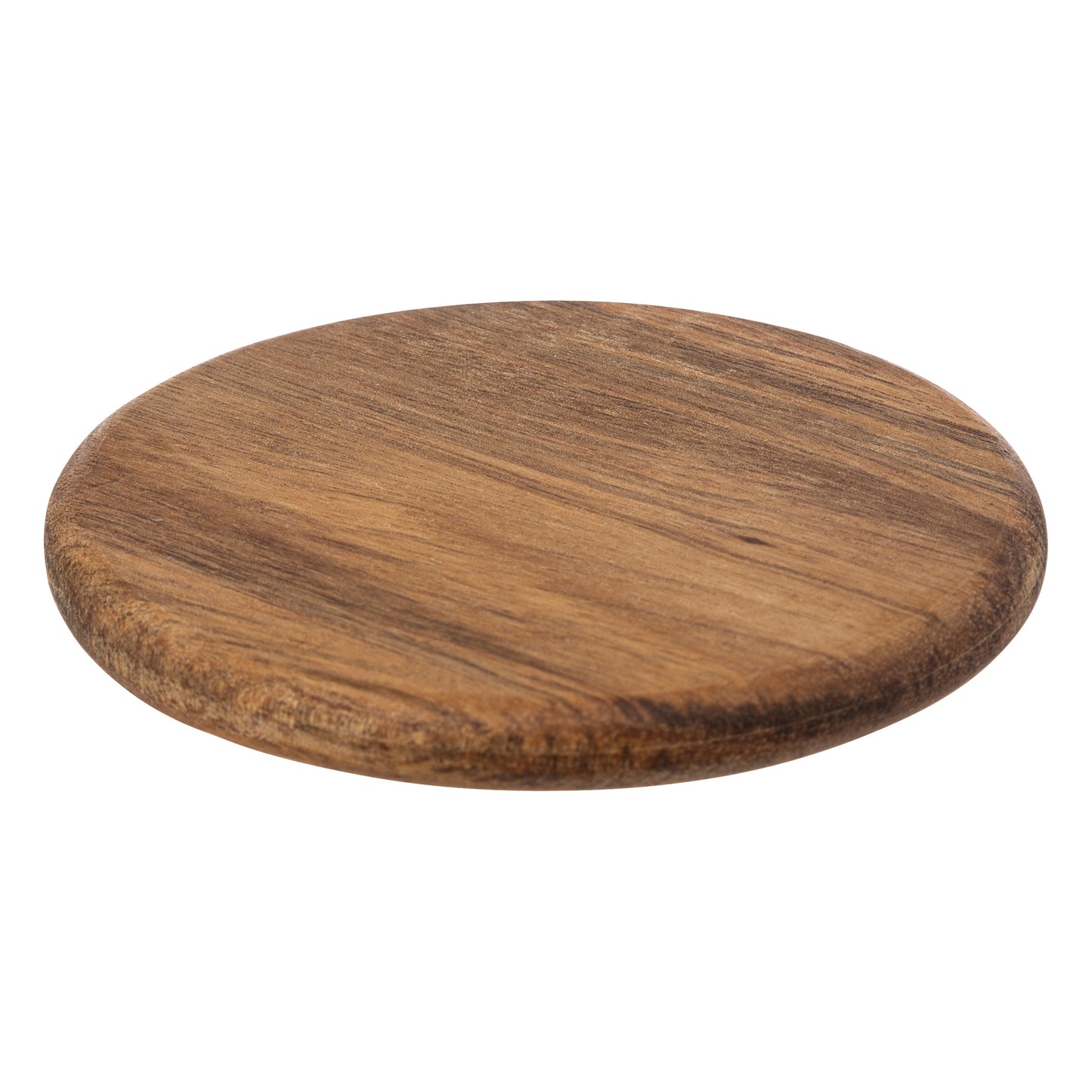 Atmosphera Presentation dish - Acacia - D10cm - Coaster - Set of 6