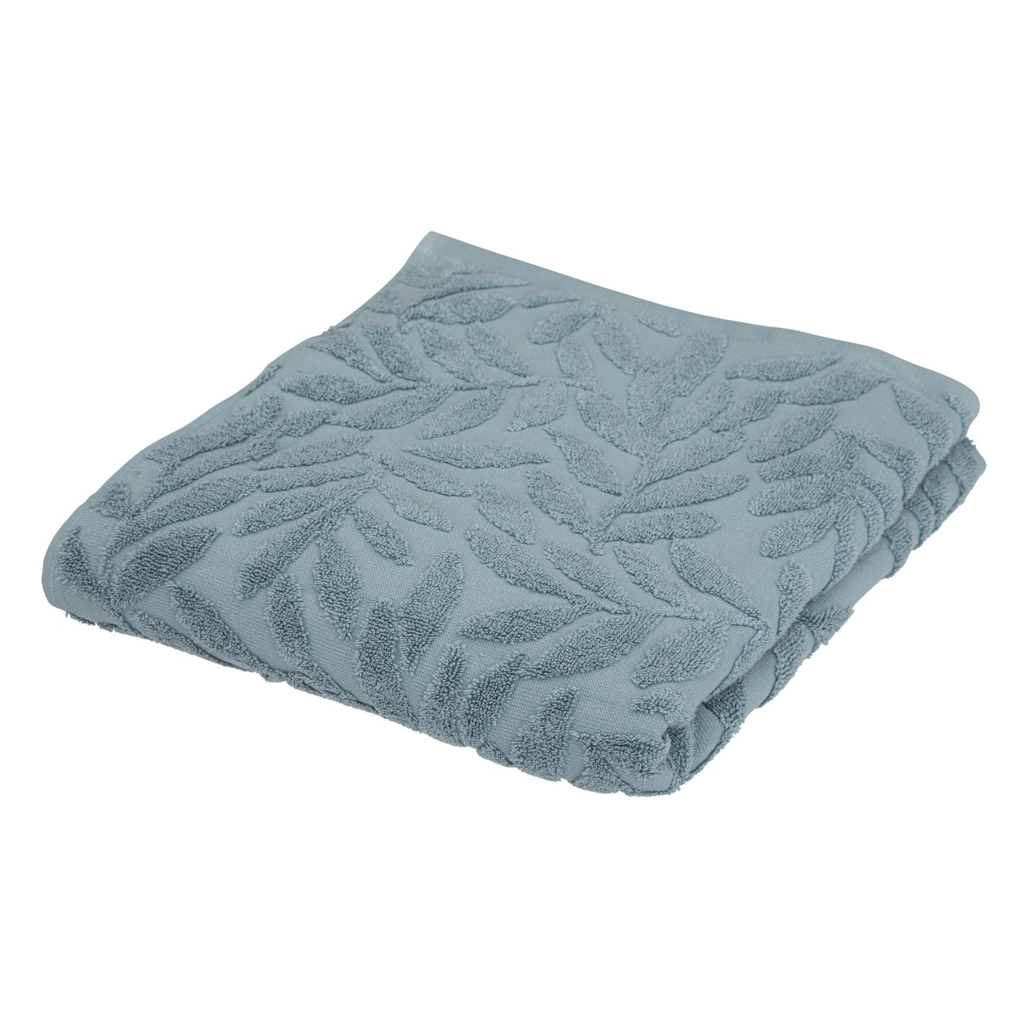 Atmopshera Serviette de bain / Serviette Cisel - Coton - Bleu - 100 x 150 cm