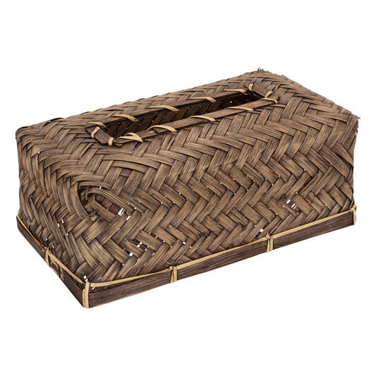 Atmosphera Tissue box/handkerchief box bamboo - 23 x 12 x 9 cm