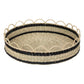 Atmosphera Jada tray - Braided tray - serving tray - Dia 35 cm