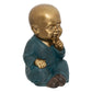 Figurines Atmosphera Jil Buddha ENTENDRE VOIR et VOIR SILENCE - 21 cm de haut