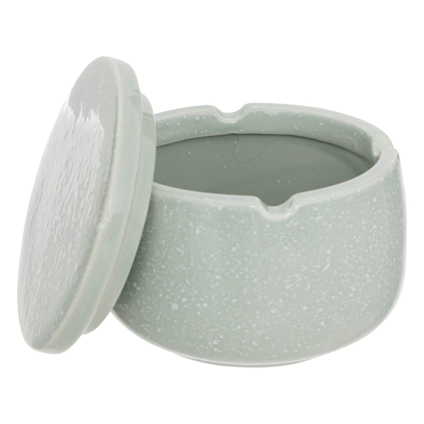 Atmosphera ashtray Cafe - Blue - Ceramic - Dia 13 cm