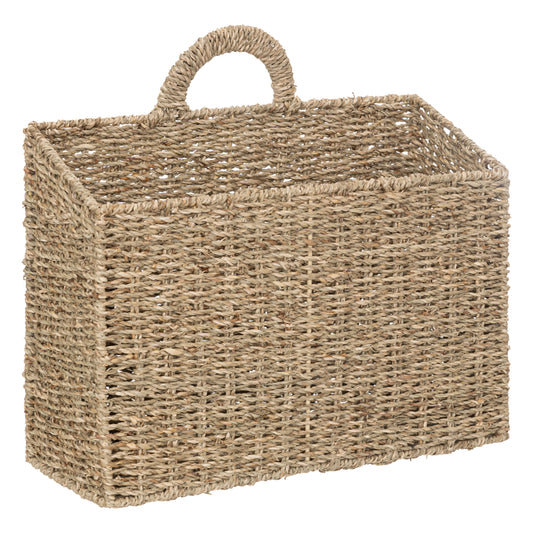 Atmosphera Cora Magazinehouder / Opberger - Naturel - Tijdschriftenhouder - H 40 cm