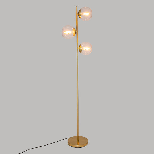 Atmosphera Lisa floor lamp / standing lamp - Gold - H162 cm - Metal