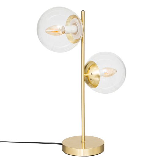 Atmosphera Lampe de Table Lucy 35x15x48cm - Or - E27