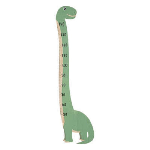 Atmosphera Kids Groeimeter/Kindermeetlat hout - Van 50 tot 140cm - Dino