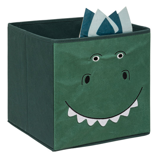 Atmosphera Kids Storage box / storage Square - Dino - 29 x 29 cm