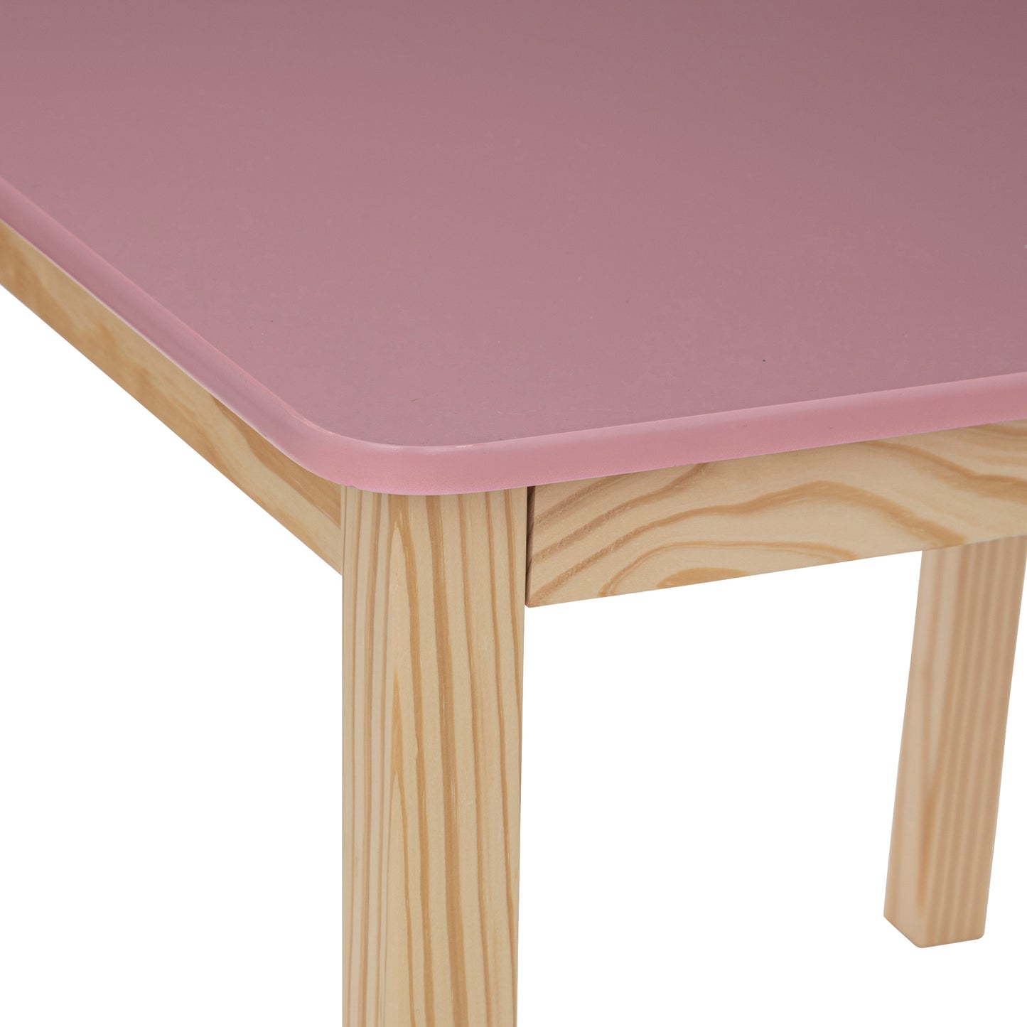 Atmosphera Kids Table à dessin / Table enfant classique - Rose