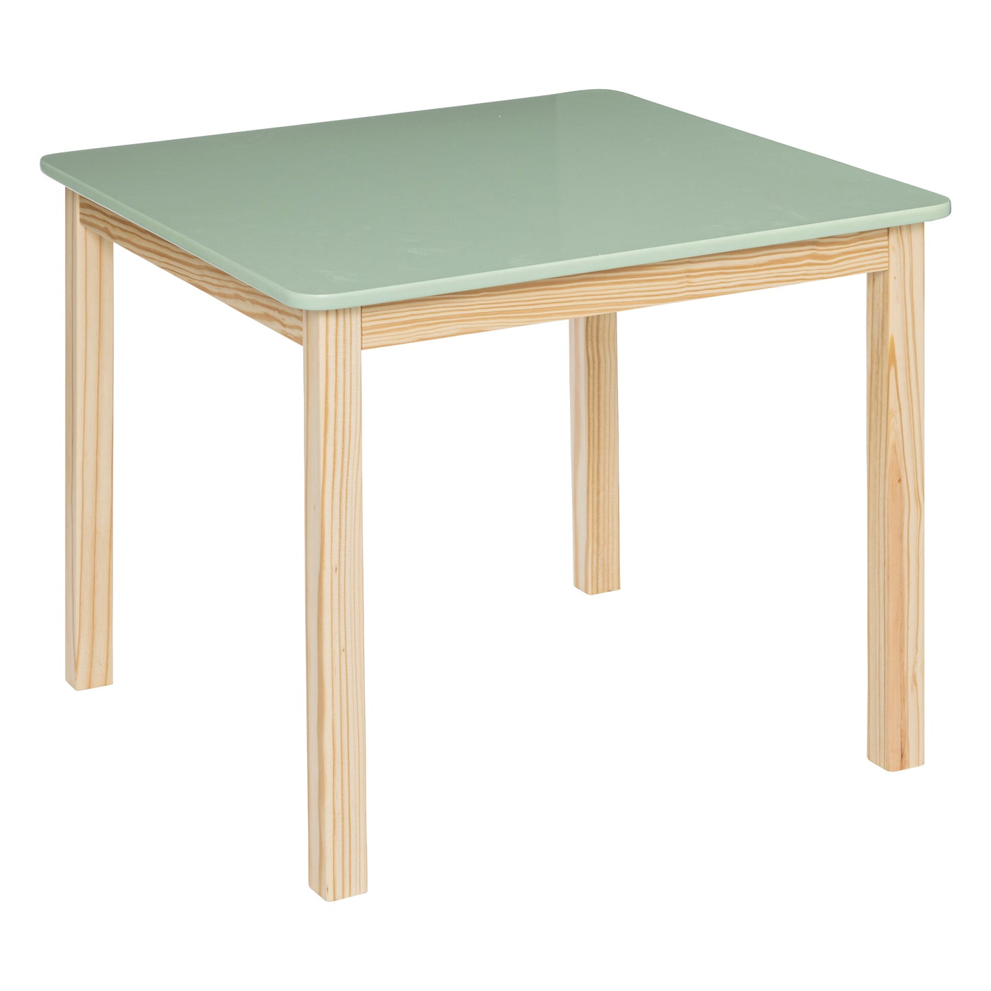 Atmosphera Kids Table à dessin / Table enfant classique - Vert