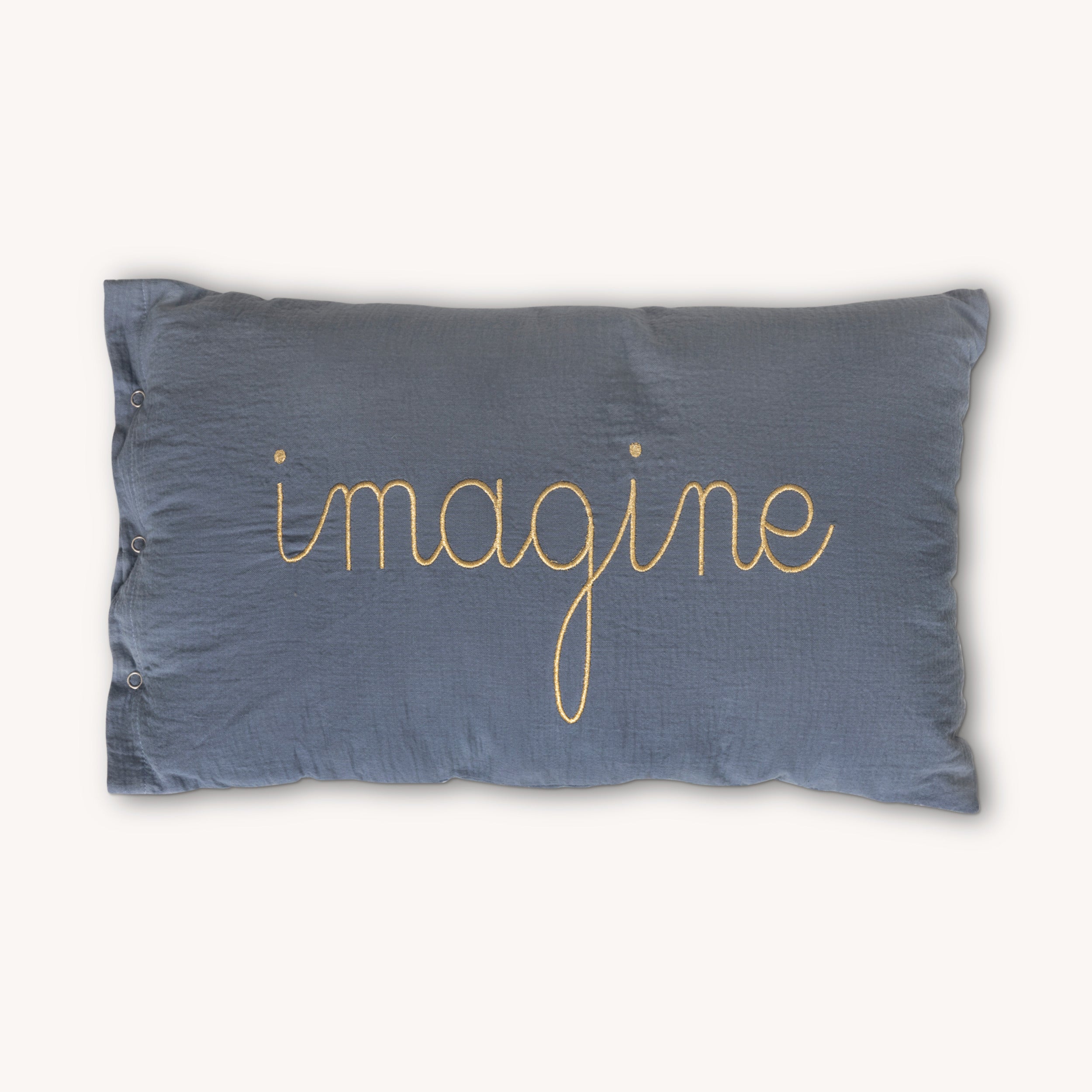 Atmosphera Kids Lili Imagine kussen - 50x30cm - Blauw
