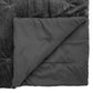 Atmosphera Velvet bedspread for 2 persons - Dark gray - 240 x 260