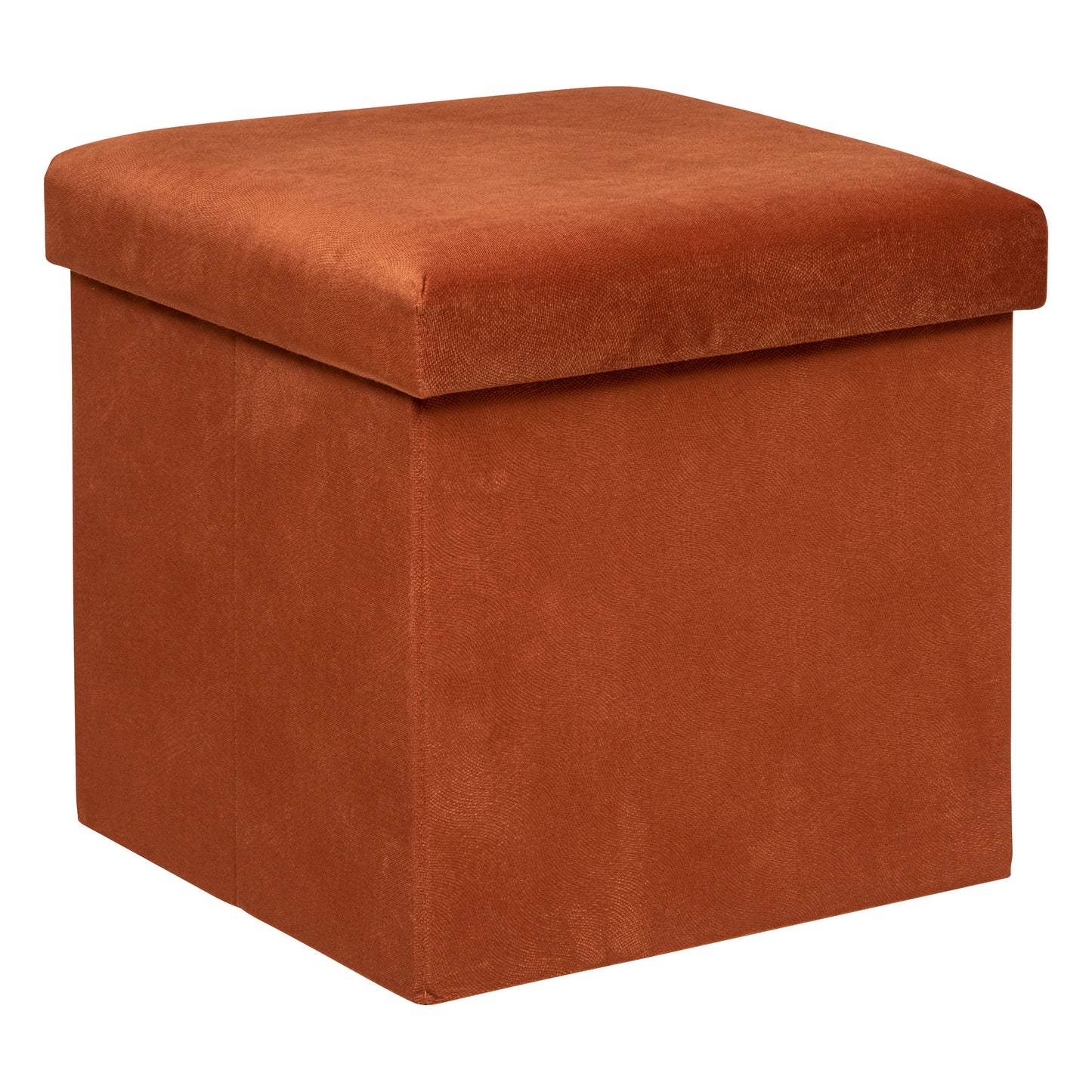 Atmosphera Pouf - Foldable - Amber - 38x38cm