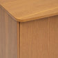 BEAU Macon eiken fineer 3D dressoir - L160xD44xH70cm - Bruin
