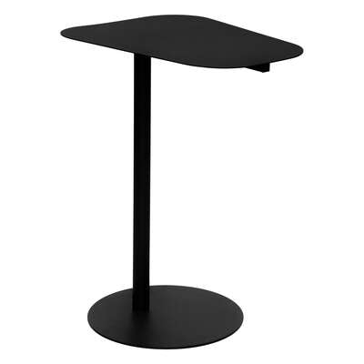 Table d'appoint en acier Atmosphera Haja - 50x39x65cm - Noir