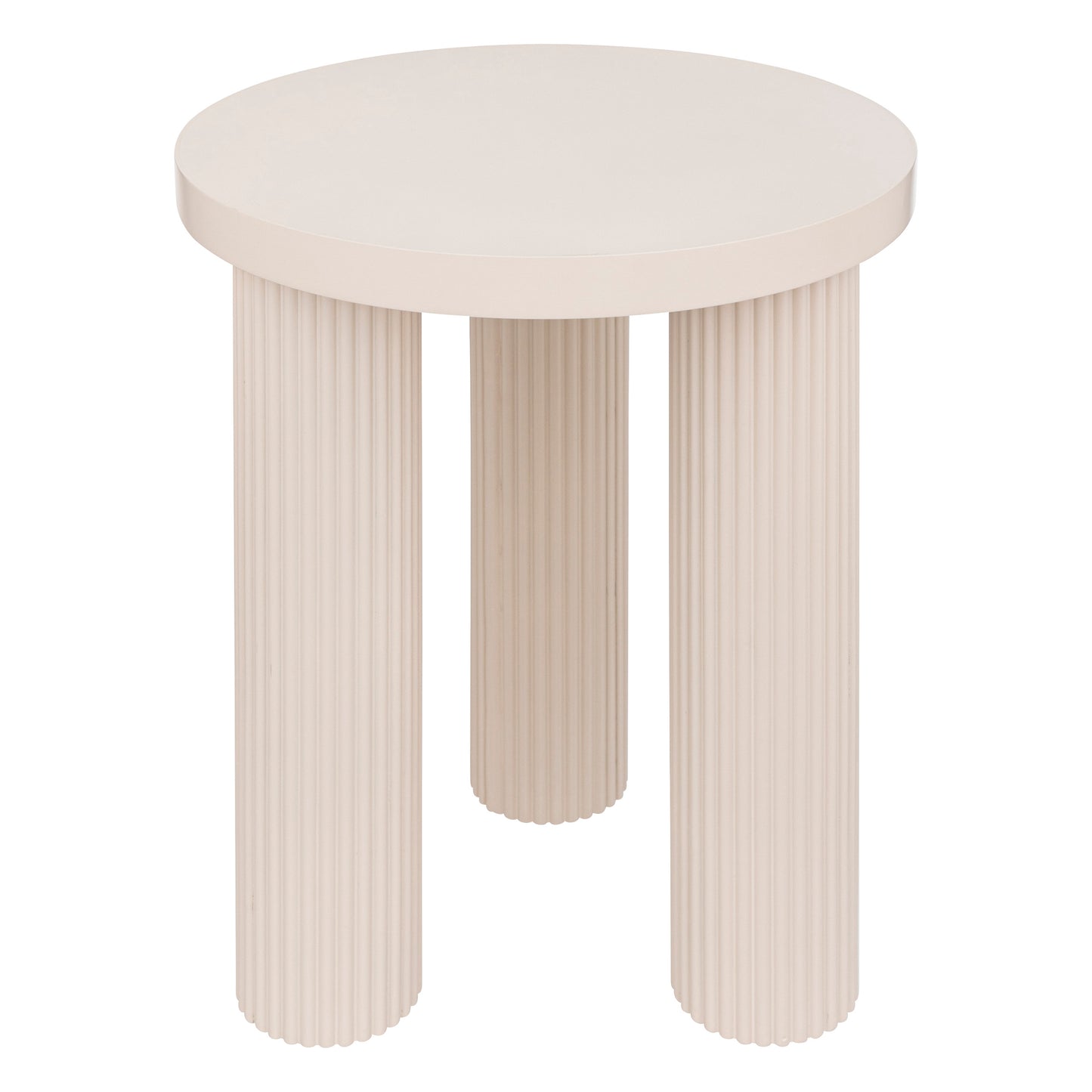 Atmosphera bijzettafel Ø40xH45cm - Beige