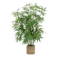 Atmosphera Kunstplant Bamboeplant met pot - Ø45xH100cm - Groen