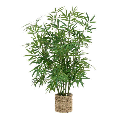 Atmosphera Plante artificielle Bambou avec pot - Ø45xH100cm - Vert