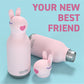 Asobu Thermo Drinkfles Besties Bunny - 460ml - Roze