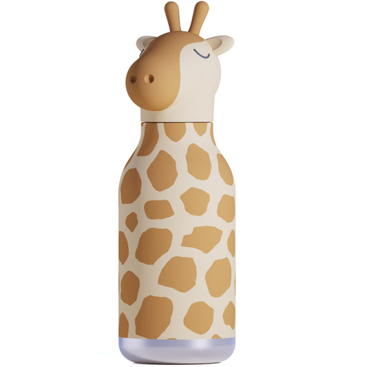 Asobu Thermo Drinkfles Besties Giraffe - 460ml - Bruin