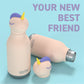 Asobu Thermo Drinkfles Besties Unicorn - 460ml - Lila