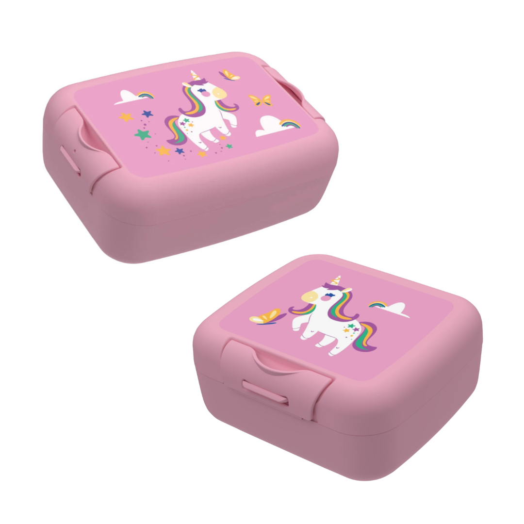 Bundel Cosy & Trendy Back to school set - Snackdoos/Brooddoos - Unicorn