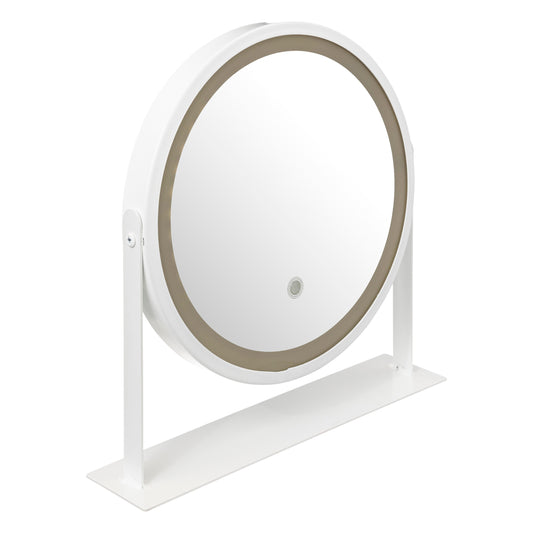 5Five Badkamer LED-spiegel draaibaar 34x8x35cm - Wit