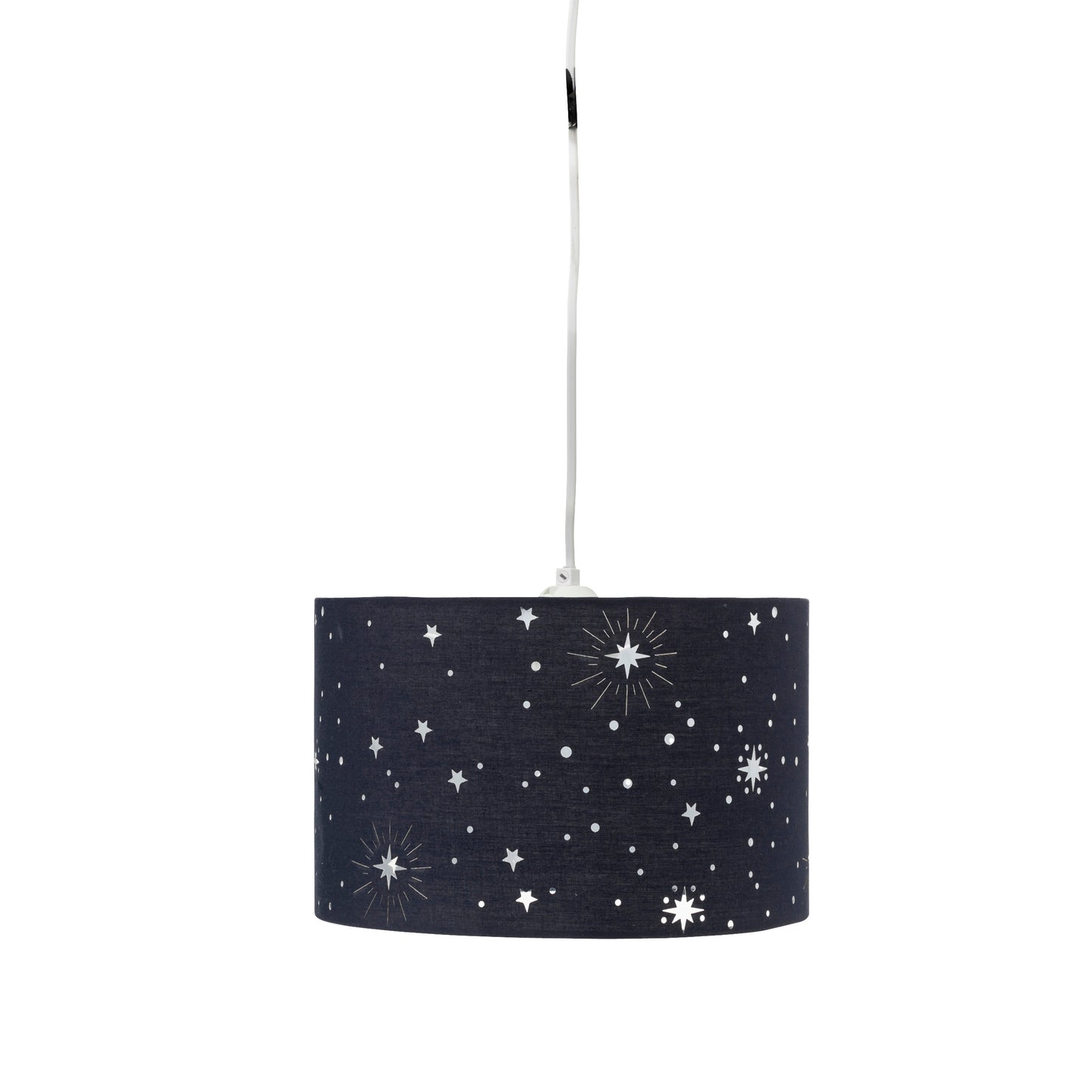 Atmosphera Kids Hanglamp Sterrenhemel Ø28x18cm - Zwart