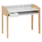 Atmosphera Kids Tod Kinderbureau 100x52x85cm - Wit/Naturel