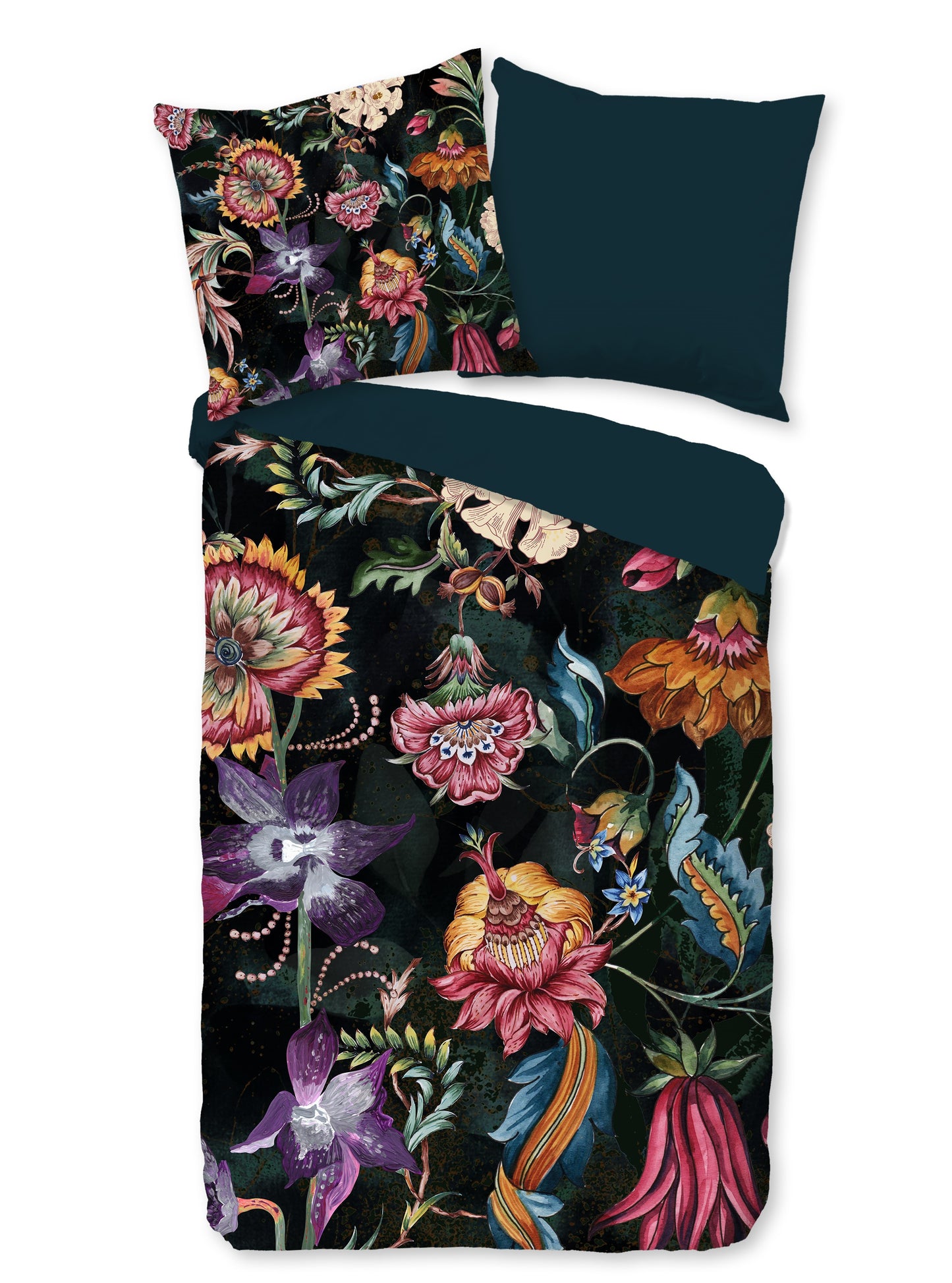 Pure Luxury Duvet cover Quashi Flowers - Microfibre - Multi