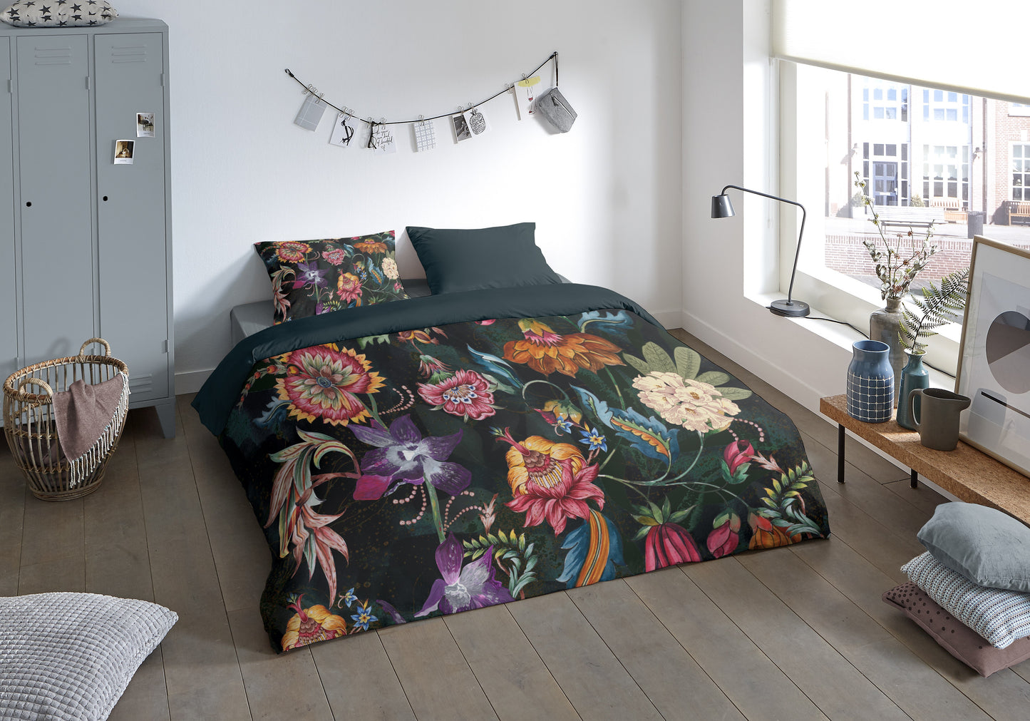 Pure Luxury Dekbedovertrek Quashi Flowers - Microvezel - Multi