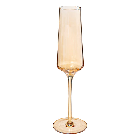 Verres à champagne Secret de Gourmet Olga 16cl - Lot de 6 - Ambre