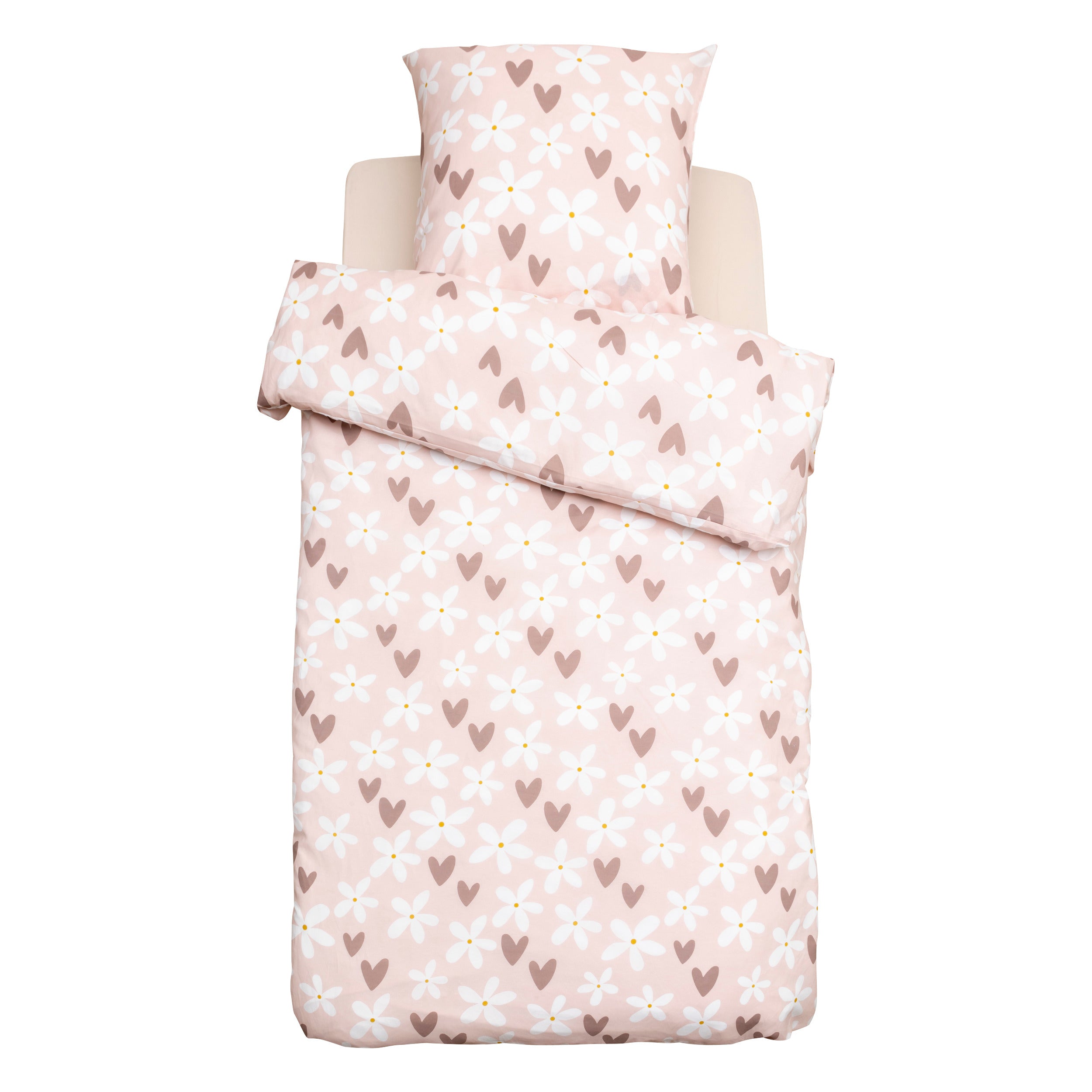 Atmosphera Kids Parure housse de couette et 1 taie 140x200cm/65x65cm Menthe