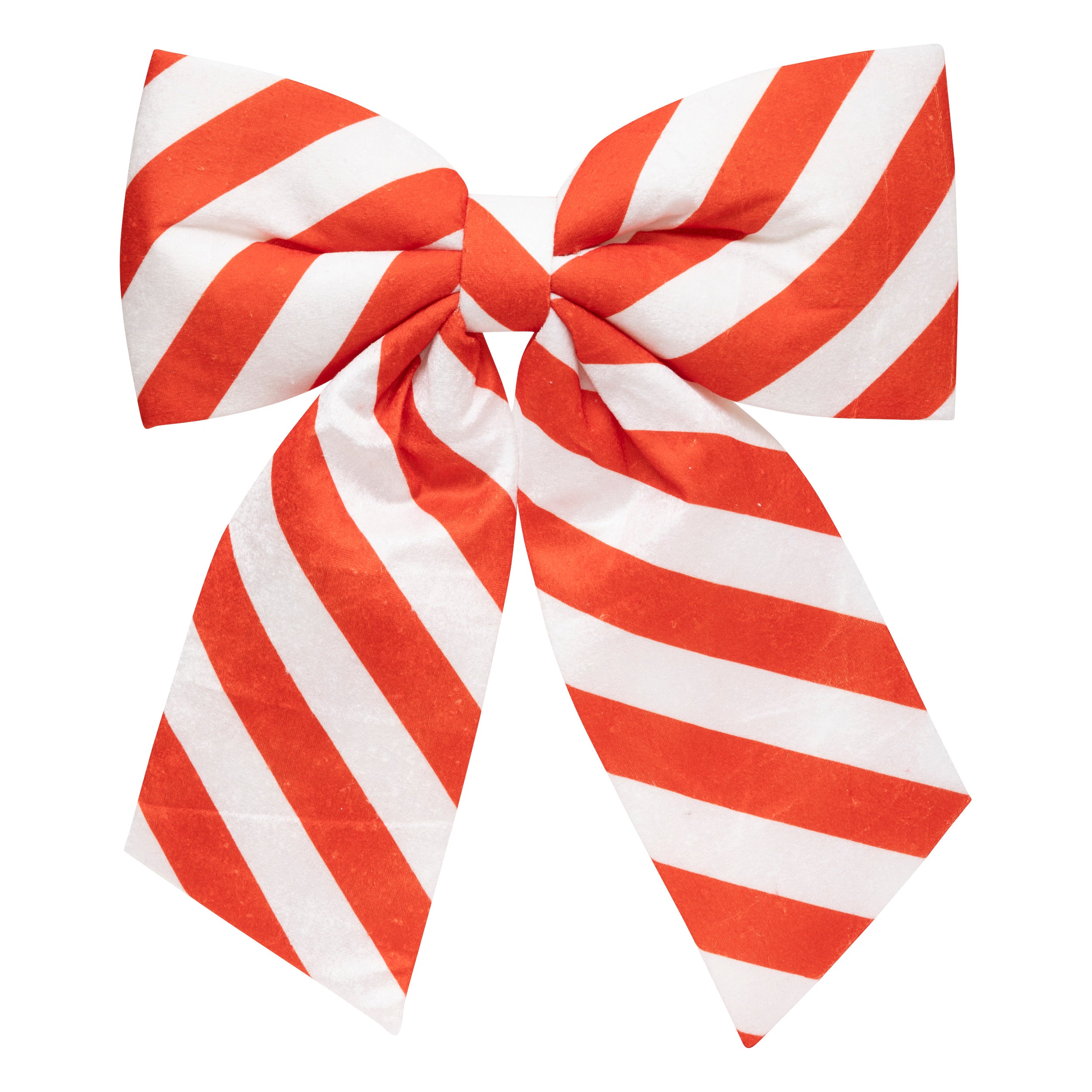 Fééric Lights and Christmas Christmas String - Set Of 2 - Striped Red With White - 40x60cm - For the Christmas Tree