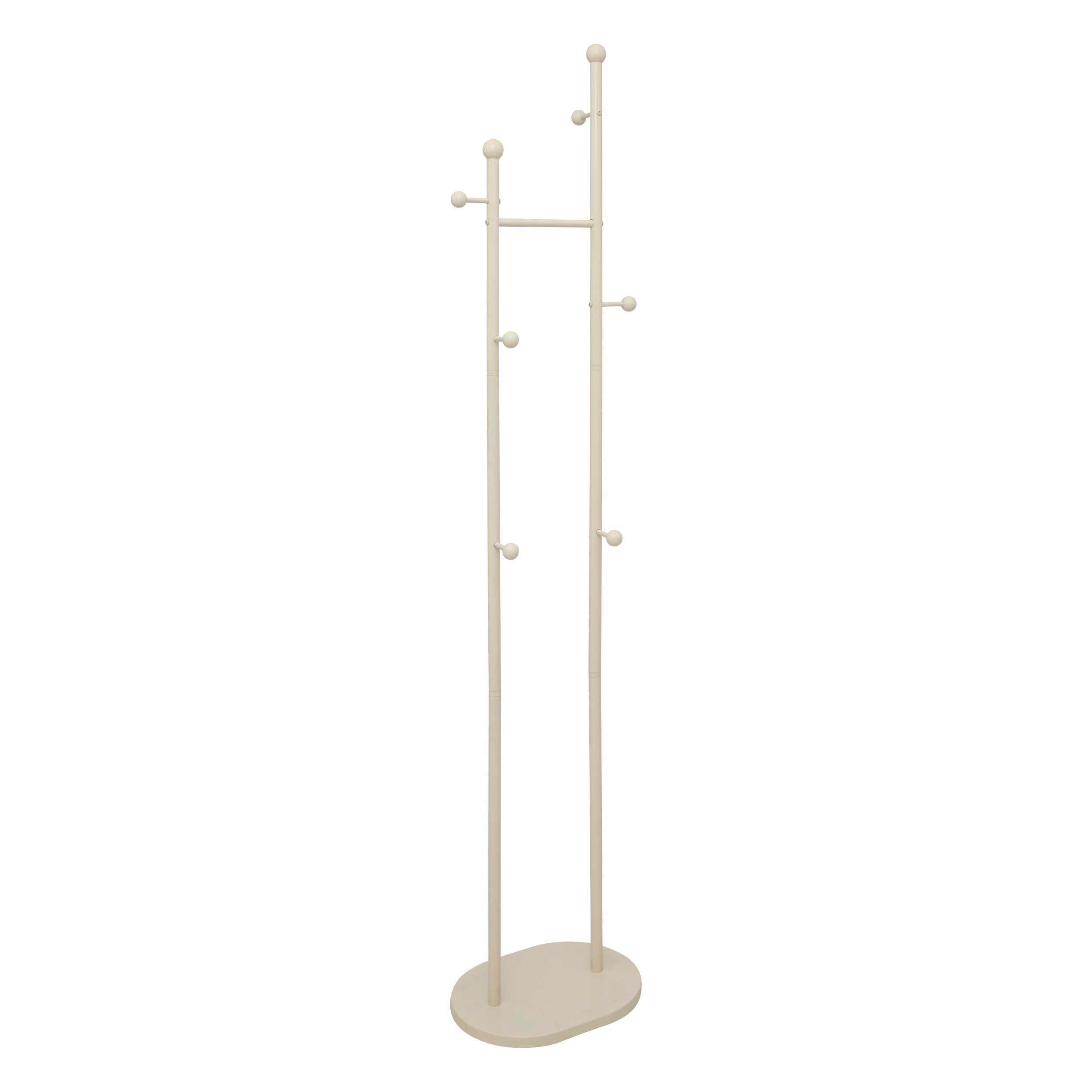 Atmosphera Portemanteau Bois Sauvage D39xH178cm - 7 patères