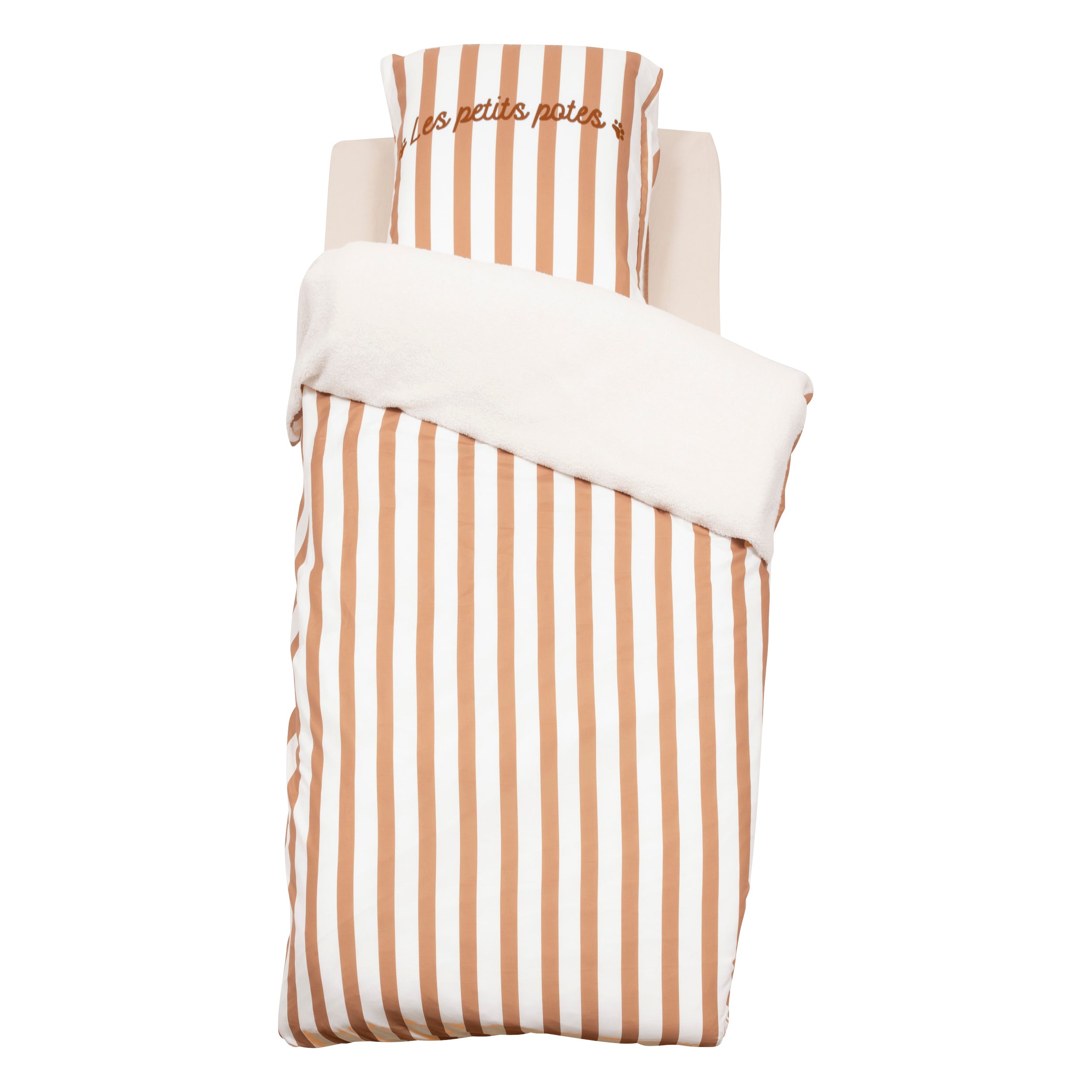 Atmosphera Kids Parure de couette et 1 taie d'oreiller 140x200cm/65x65cm - Sirène