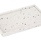 Bol de Service Terrazzo Cosy &amp; Trendy 30x20cm - Blanc avec bordure