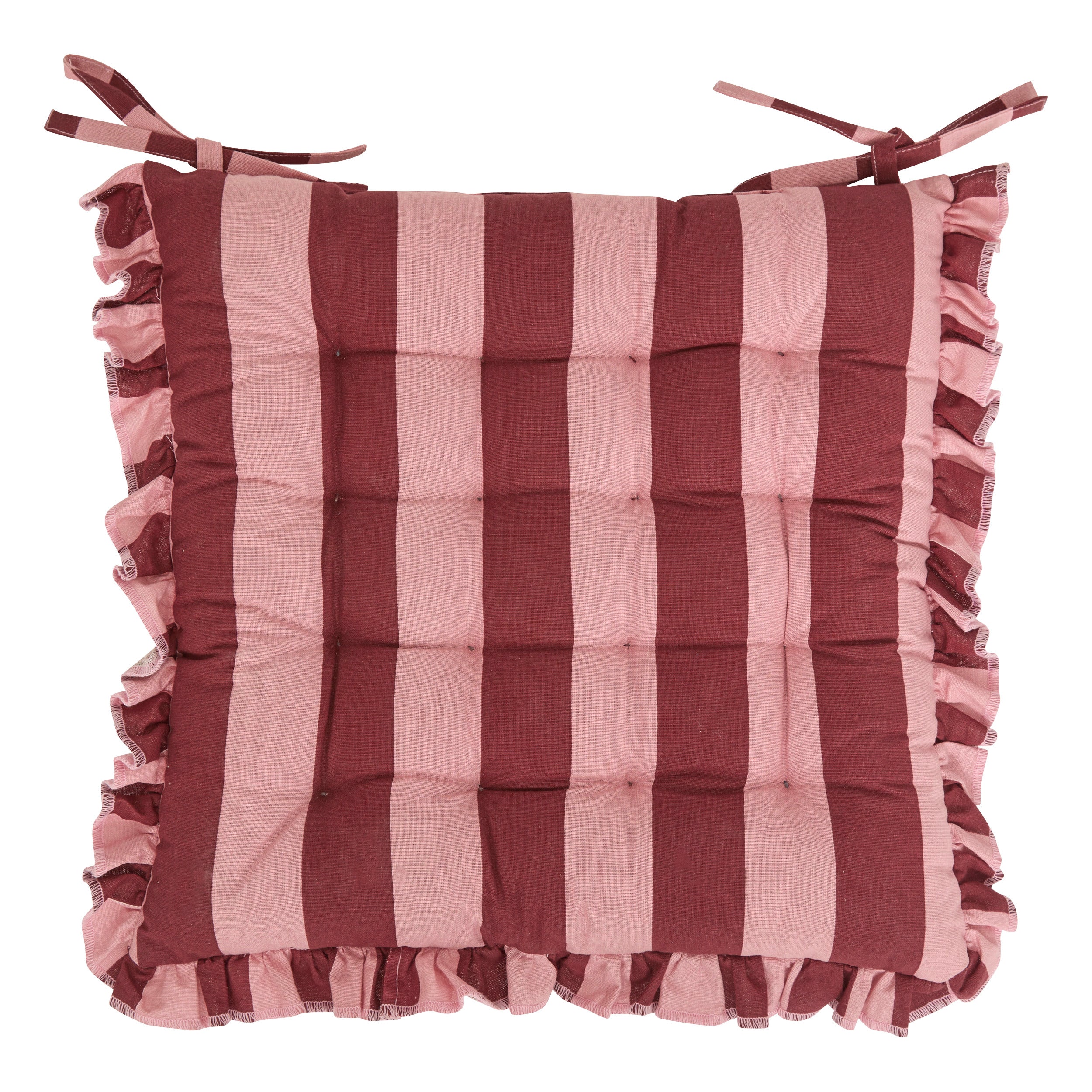 Atmosphera Stoelkussen Chéri - 38x38cm - Roze