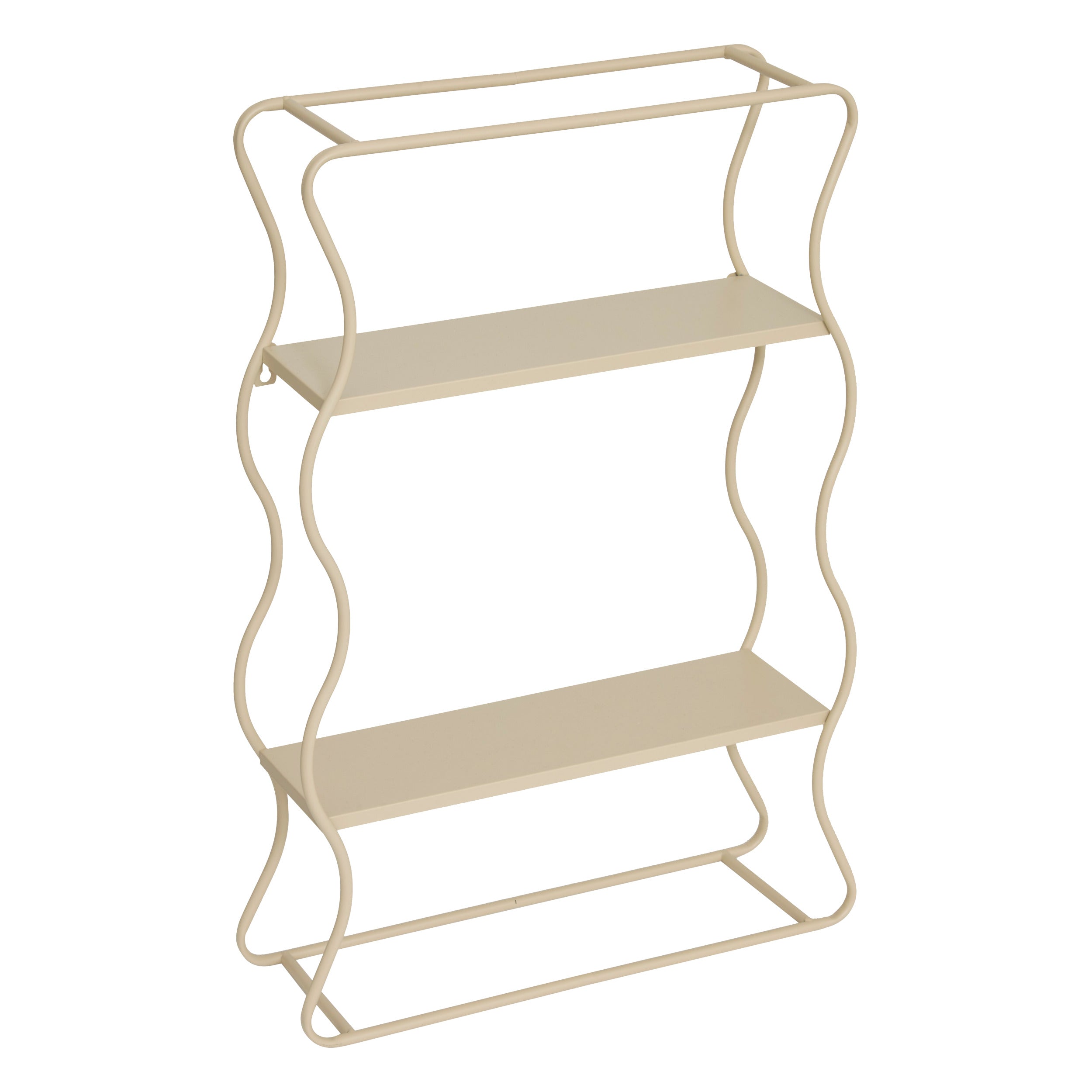 Atmosphera Judy Metalen Wandrek - 40x12xH58cm - Beige