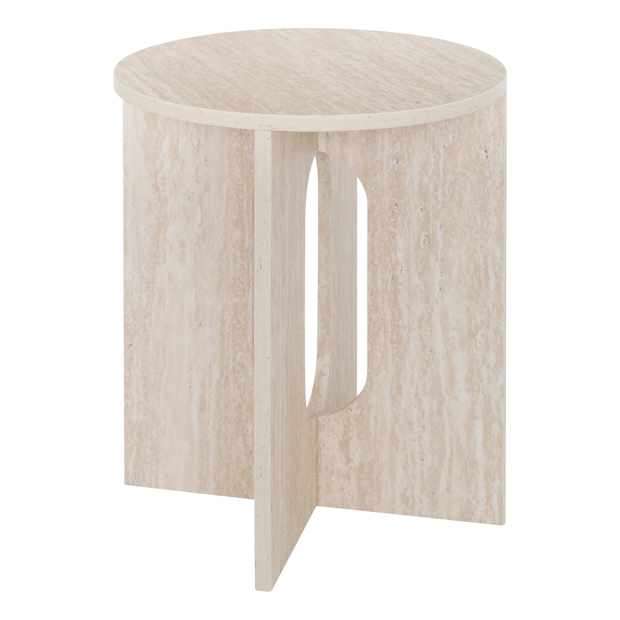 Atmosphäre Tanae Couchtisch - Ø70xh45cm - Beige